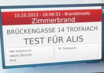 Feuerwehr Alarm-Informations-System ALIS